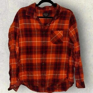 Pendleton plaid button‎ up size XLP
